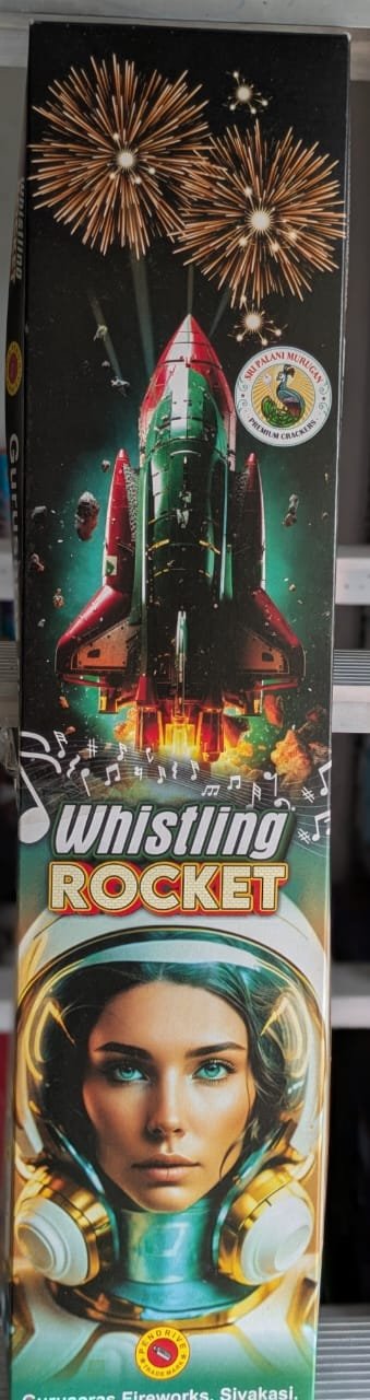 Whistling rocket